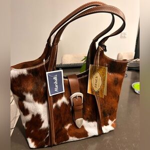 Viral Cavalcanti Cow Hide / Calf Hair Hobo
Shoulder Bag NWT
